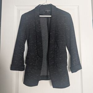 Dynamite Charcoal Blazer with Subtle Pattern